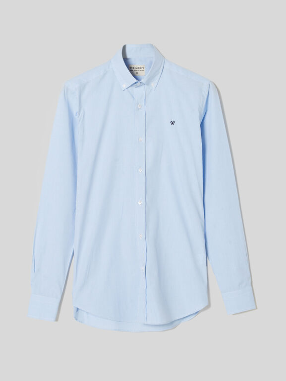 camisa sport cuadro clasico azul 119516 producto 1